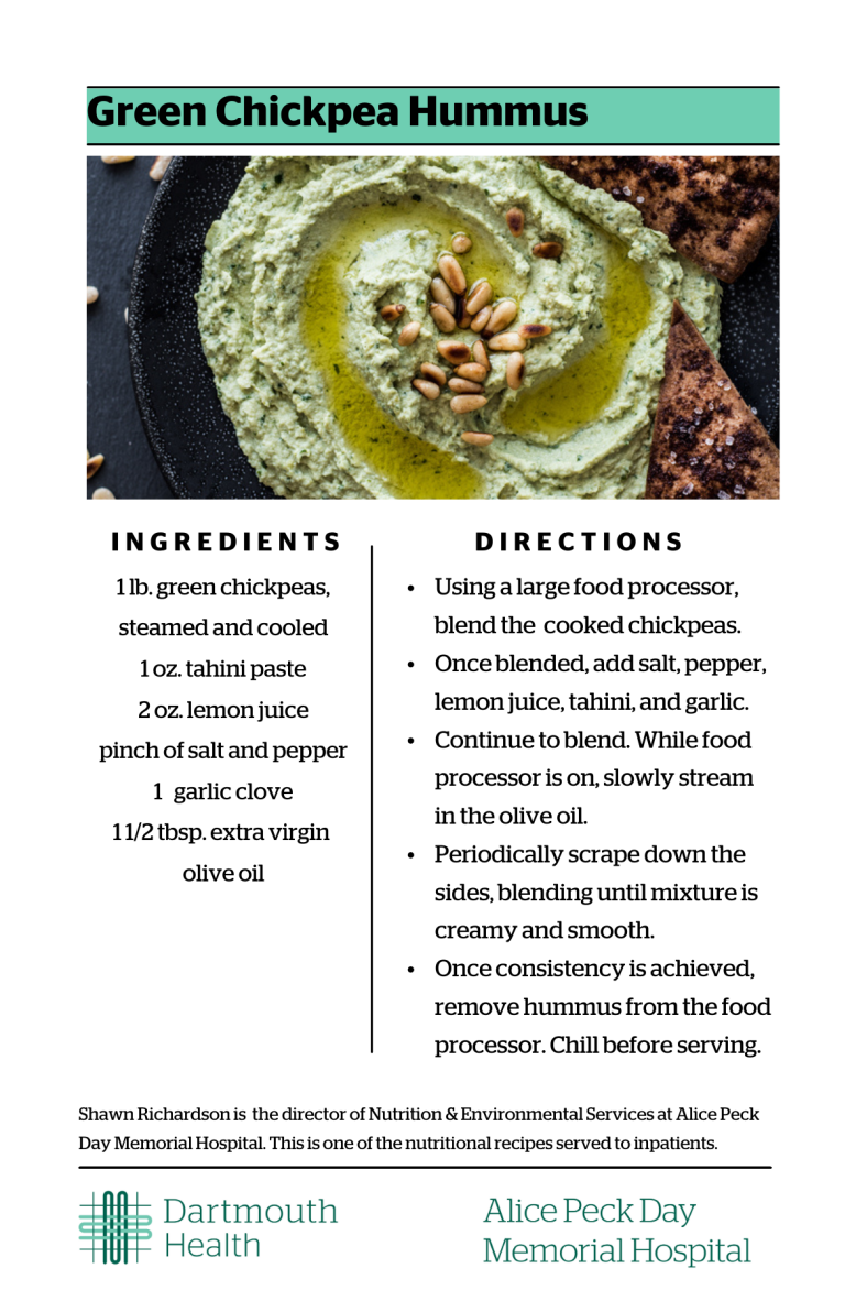 Recipe of the Month February News & Stories Alice Peck Day